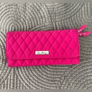 Hot Pink Vera Bradley Folding Wallet